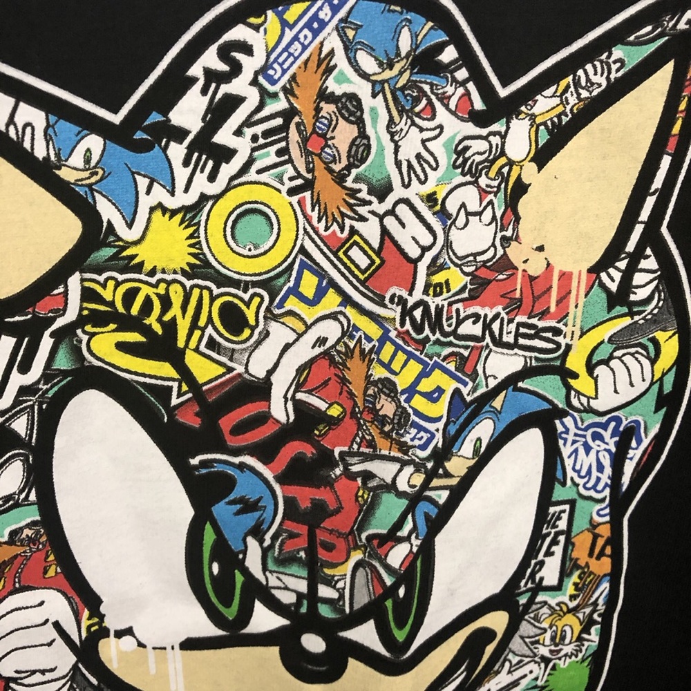 ❌🚫SOLD🚫❌Men’s SEGA Japan Sonic t-shirt - Picture 2 of 4